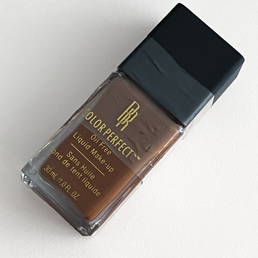 Black Radiance Color Perfect Liquid Foundation 1oz Clove Oil Free Lightweight